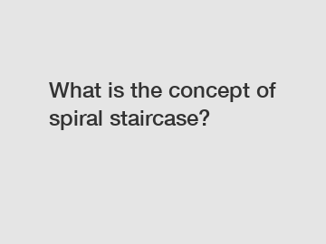 What is the concept of spiral staircase?